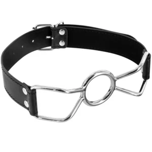 rozwieracz usta pająk regulowany obwód głowy paskowy zapięcie poliuretanowy metalowy otwierający trwały bezpieczny uniwersalny antyalergiczny ergonomiczny komfortowy erotyczny