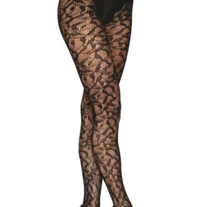 czarne rajstopy fantazyjne nadruk majtek elastyczne miękkie gładkie komfortowe eleganckie seksowne modelujące oddychające trwałe nylon elastan